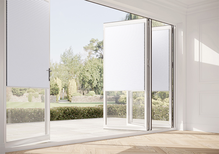 Umbra (Blackout), White - Stick Fit Honeycomb Blind - Image 12